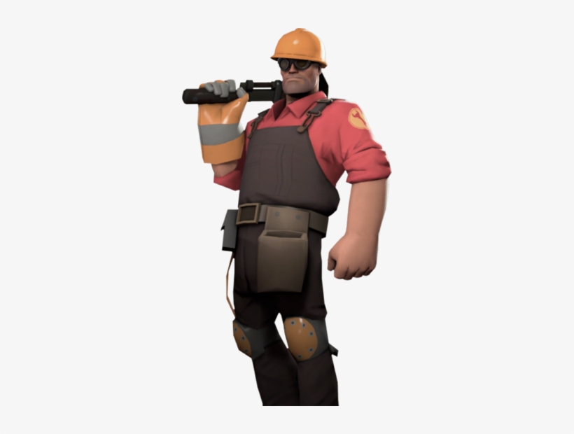 Engineer - Tf2 Engineer, transparent png #433487