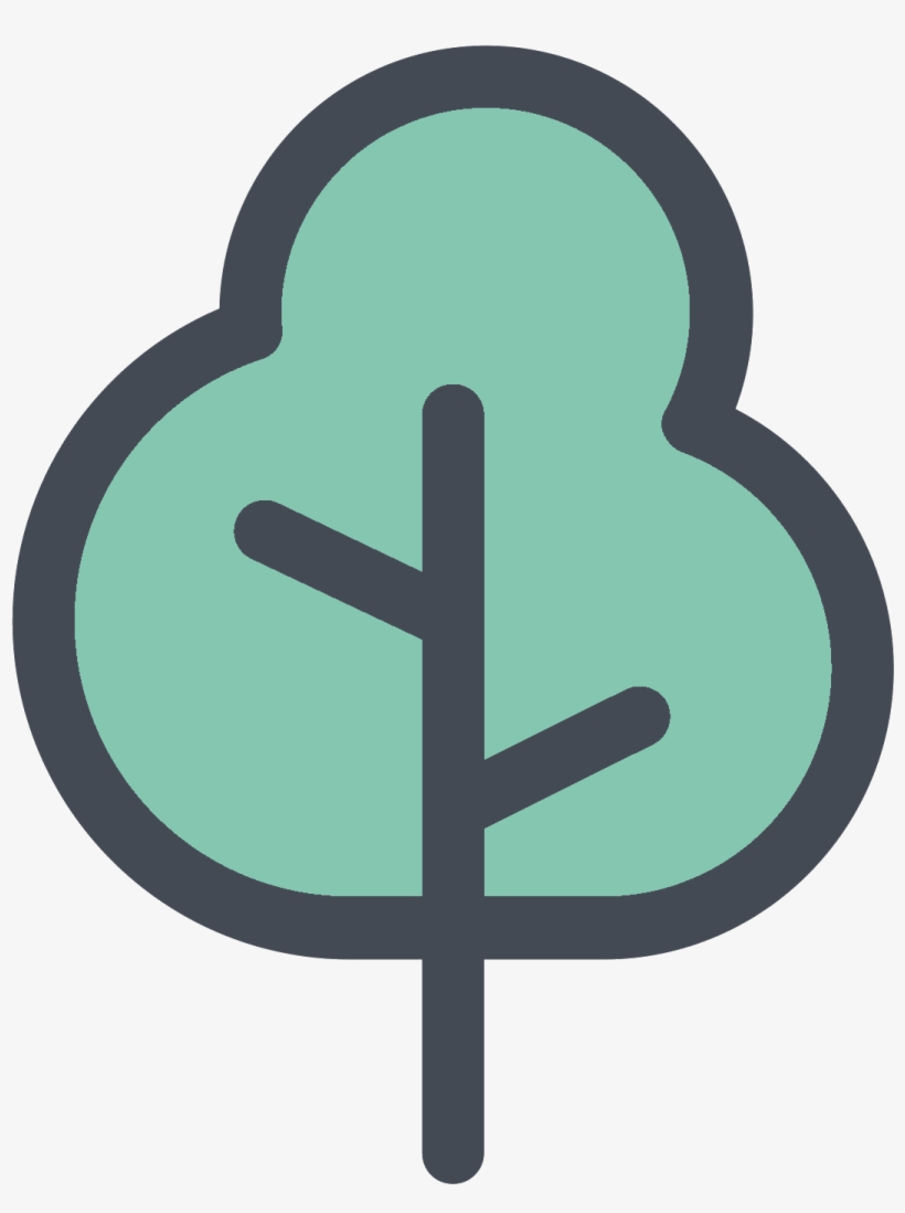 Strasbourg-tourisme Simple Tree Icon Png - Tree Icon Png, transparent png #433513