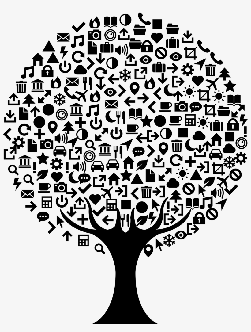 This Free Icons Png Design Of Abstract Icons Tree, transparent png #433672