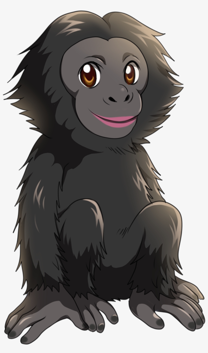 This Bonobo's First Job Will Be To Be On A New Lola - Bonobo Cartoon, transparent png #433824
