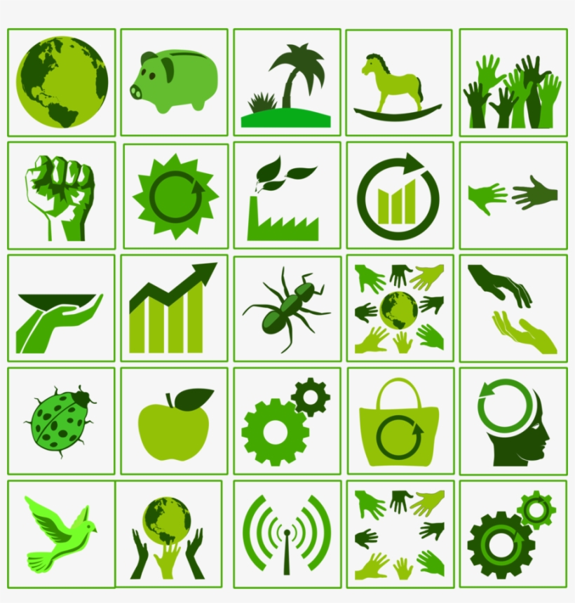 Eco Icons Png Clipart Computer Icons Clip Art - Go Green Necklaces, transparent png #434010