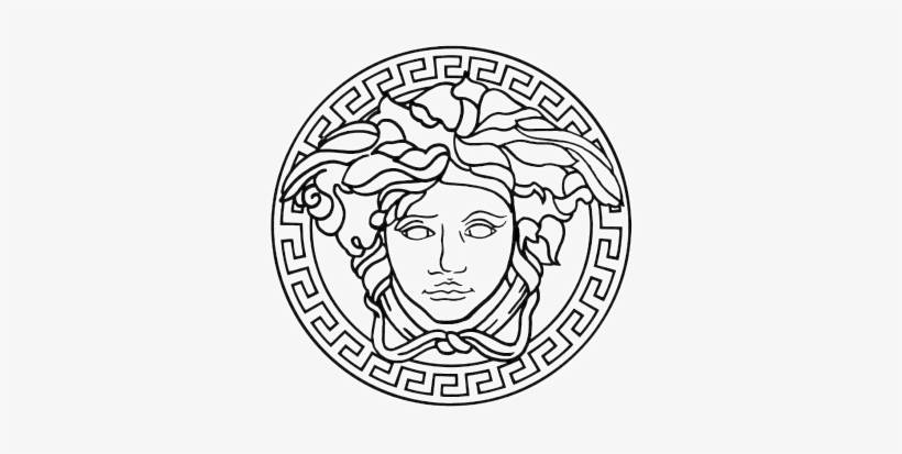 Versace Logo - Versace Iphone Background, transparent png #434098