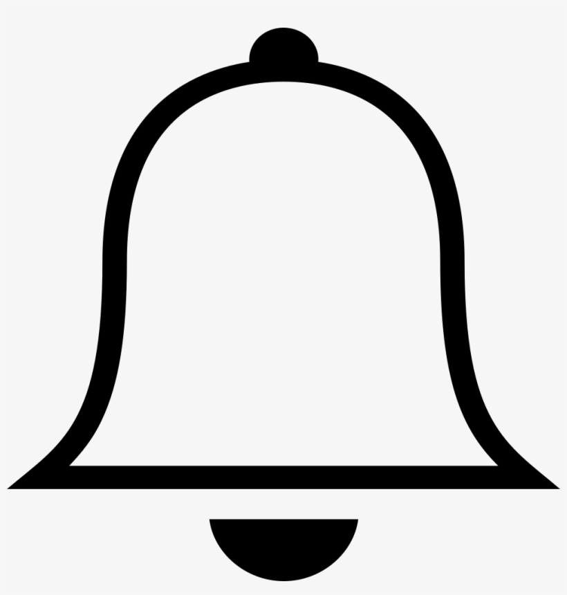 Ios Bell Outline Comments - Bell Icon Outline Png, transparent png #434316