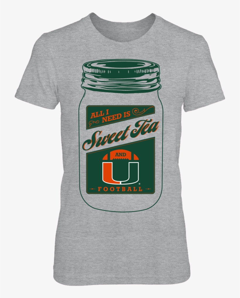 Miami Hurricanes - Work At Home Shirt, transparent png #435272
