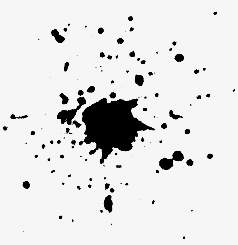 Black Paint Splatter Png - Wallpaper, transparent png #435592