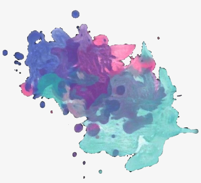Ftestickers Paint Paintsplatter Brushstrokes Overlay - Paint Splatter