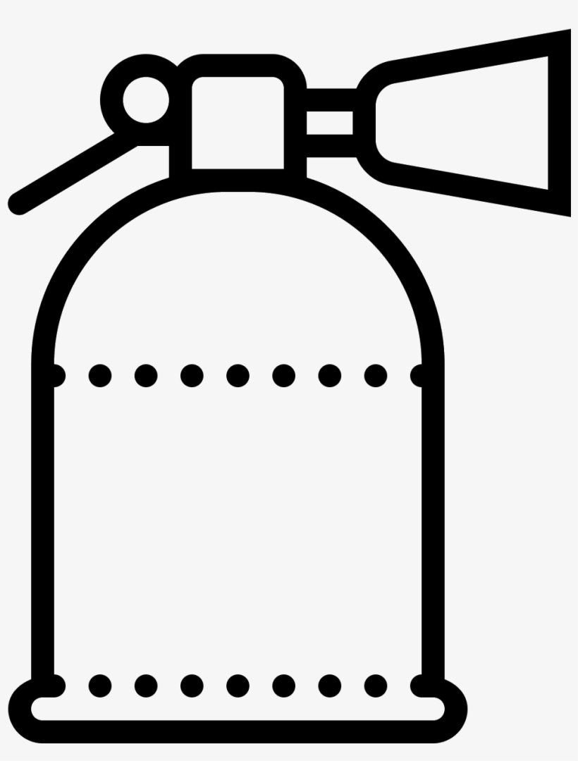 It Is An Icon Of A Fire Extinguisher, transparent png #435955