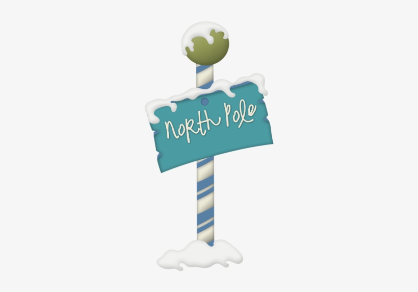 Asb Christmasjoys Elements - North Pole Signs Png, transparent png #435978