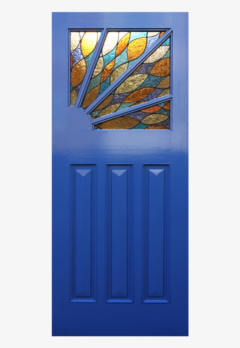 Made To Order And Fully Bespoke Art Deco Hardwood Sunburst - Sunburst Art Deco Front Door, transparent png #436059