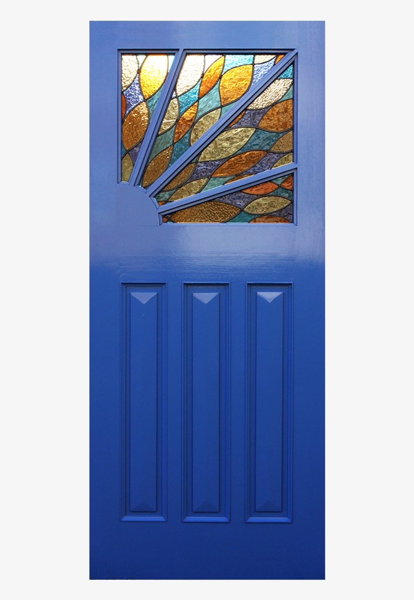 Made To Order And Fully Bespoke Art Deco Hardwood Sunburst - Sunburst Art Deco Front Door, transparent png #436059