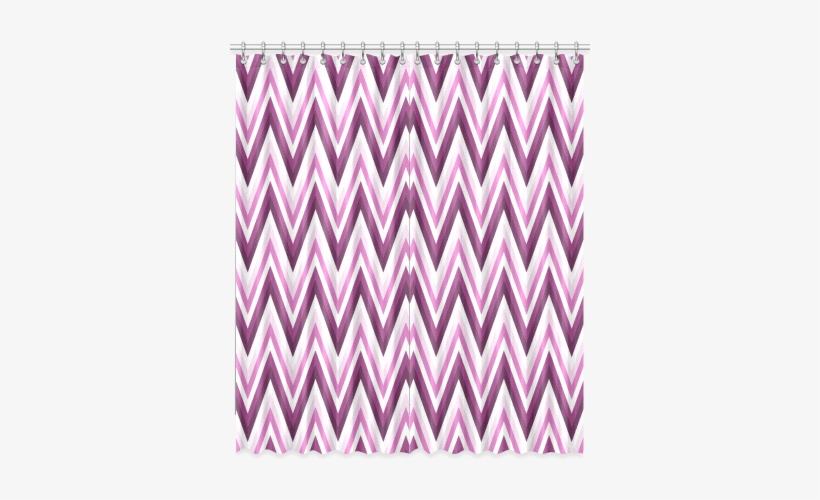 Plum Purble White Lila Chevron Pattern Zig Zag Window - Pillow, transparent png #436137
