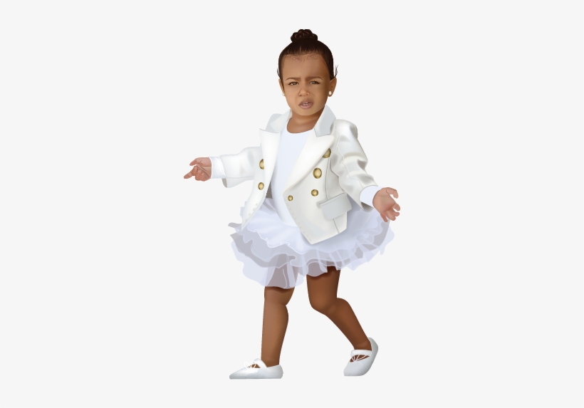 How To Use The Kimoji Summer Pack, Because North Is - Kimoji Kim K Daughter, transparent png #436304