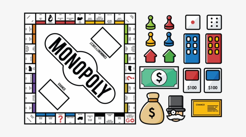 Monopoly Vectors - Monopoly Vector File, transparent png #436512