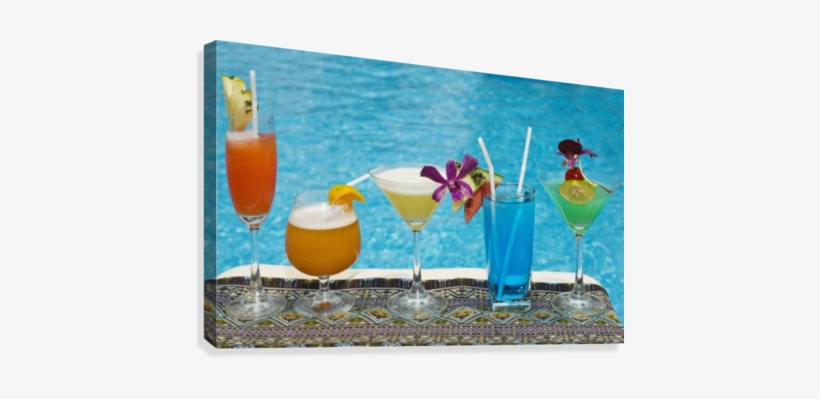 Chiang Mai, Thailand - Chiang Mai, Thailand; Tropical Drinks By The Pool At, transparent png #436846