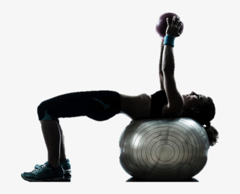 Img Ts Ball Silhouette - Personal Training Silhouette, transparent png #437050