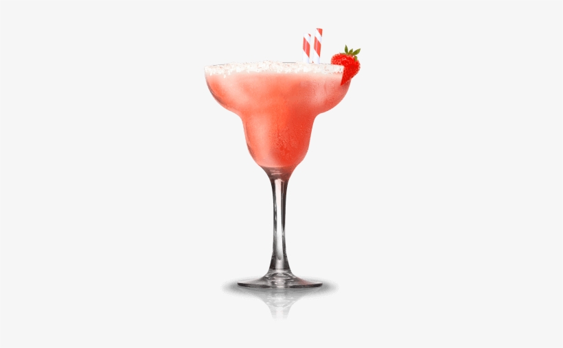 Strawberry-coconut Daiquiri - Strawberry Daiquiri Cocktail Png, transparent png #437344