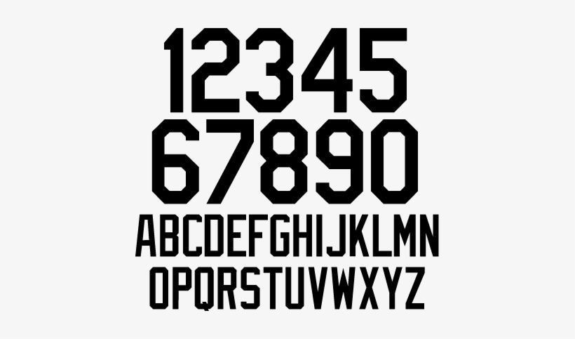 jersey free font