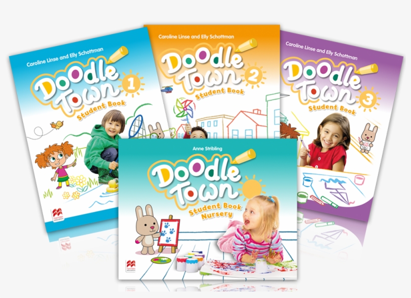 With Values At The Heart, Doodle Town Provides The - Doodle Town 1 Student's Book Pack [book], transparent png #437395