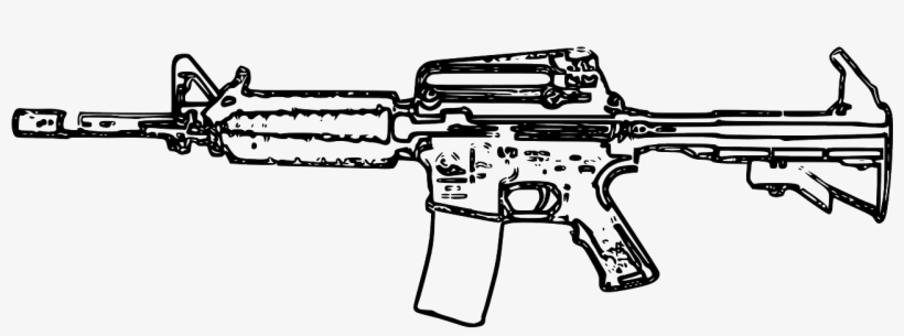 Rifle,automatic Vector Graphics - Il Male Degli Altri [book], transparent png #437425