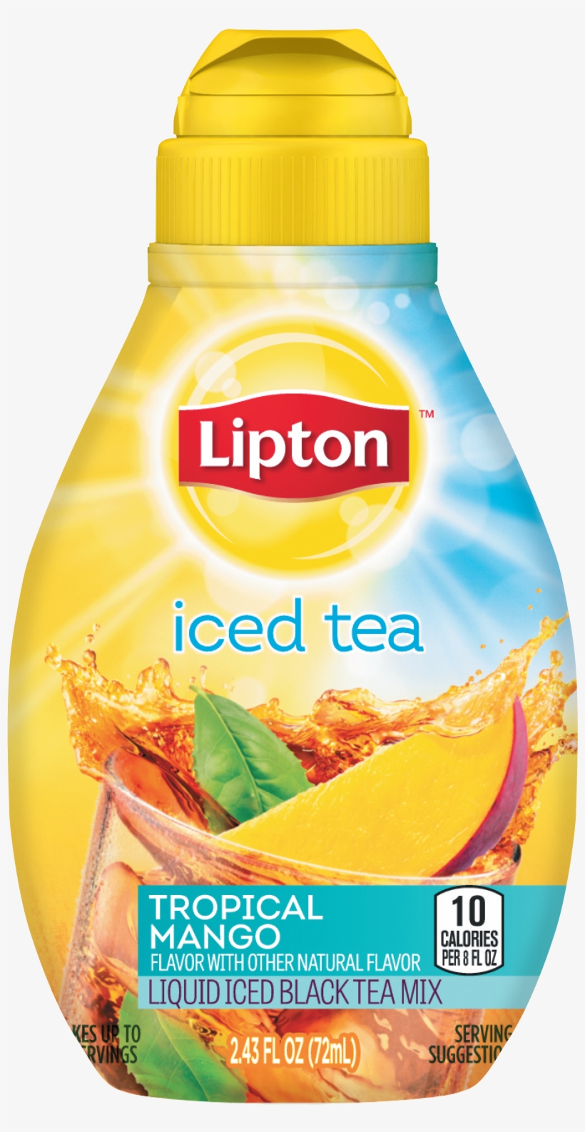 Lipton Liquid Iced Tea, transparent png #437546