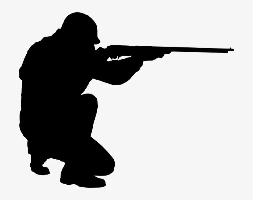 Preventing Mass Shootings - Silueta Soldado Png, transparent png #437631