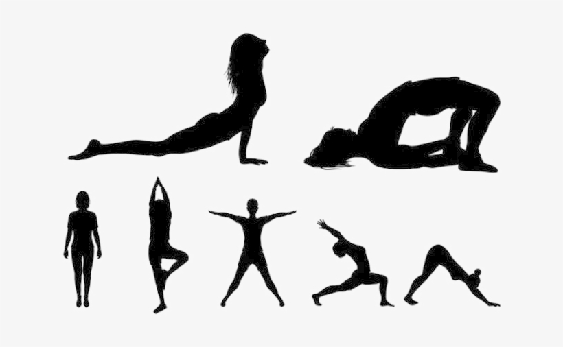 Woman Yoga Png - Man Woman Vector Png, transparent png #437675