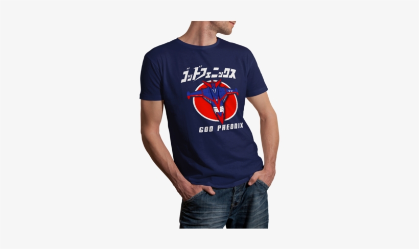 Gatchaman God Pheonix Aircraft - T-shirt, transparent png #437765
