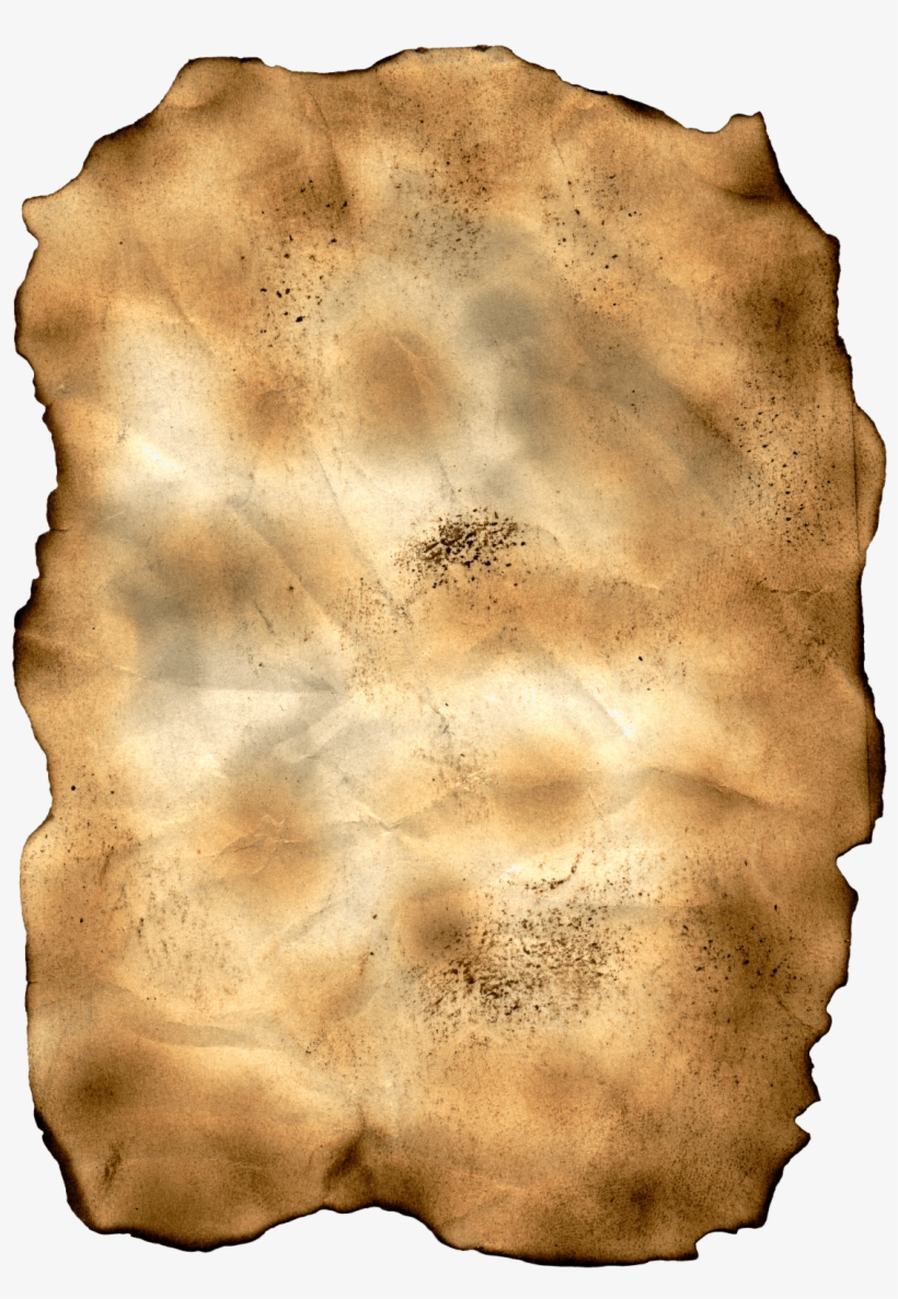 Burnt Edge Paper Vert - Papier Przypalony, transparent png #437955