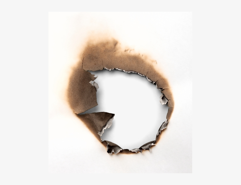 Transparent Hole Burned - Burnt Paper Png, transparent png #438052