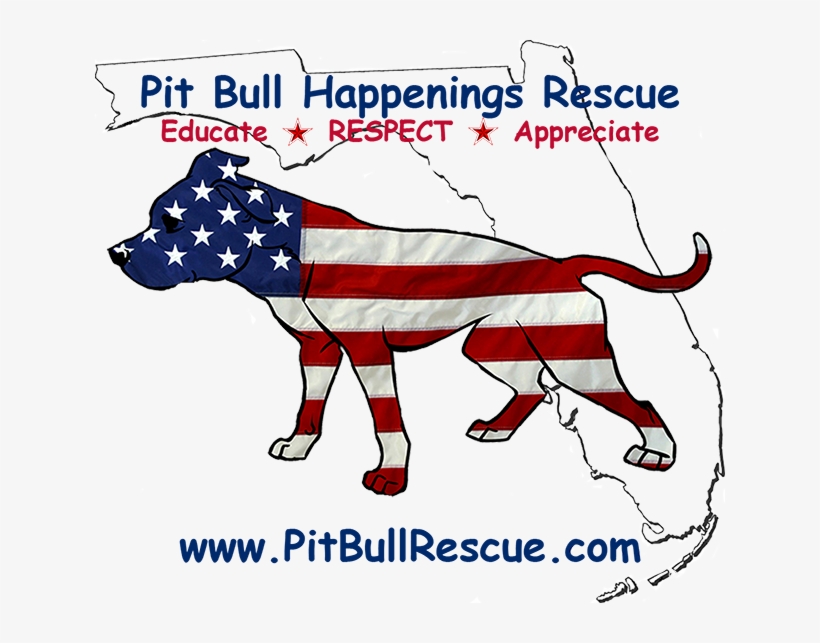 Pit Bull Happenings Rescue Logo - Pitbull Rescue In Florida, transparent png #438210