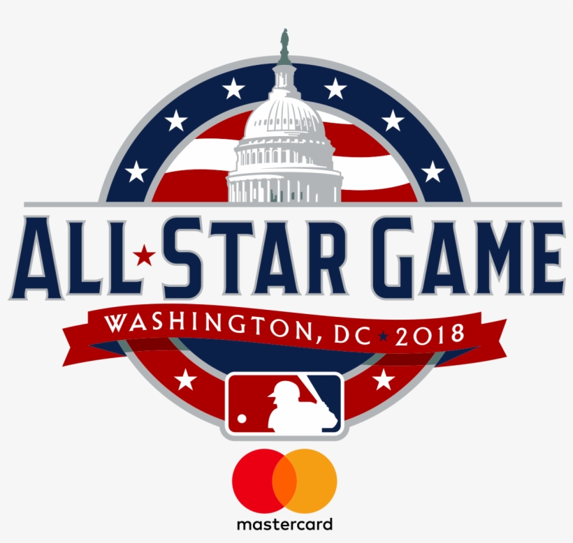 Mlb All Star Game Logo - Mlb All Star Game 2018 Logo Png, transparent png #438290