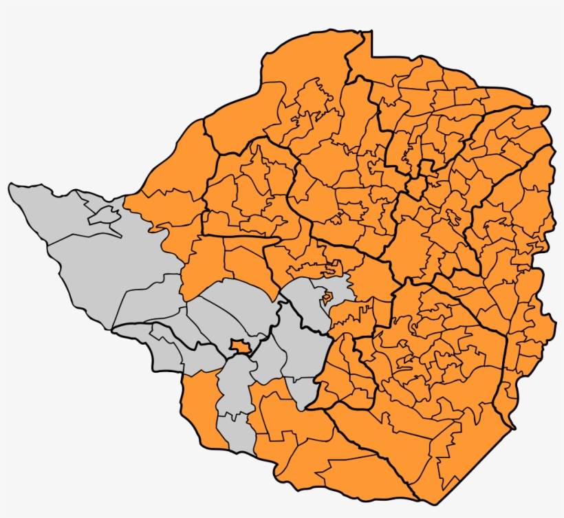 Map Of Zimbabwe, transparent png #438294