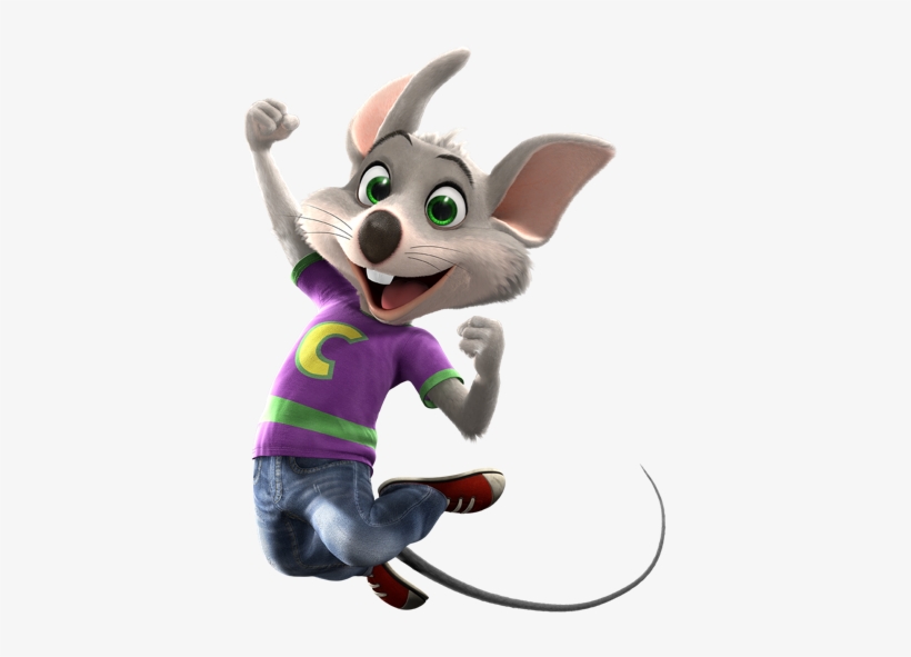 Jumping For Joy - Chuck E Cheese, transparent png #438405