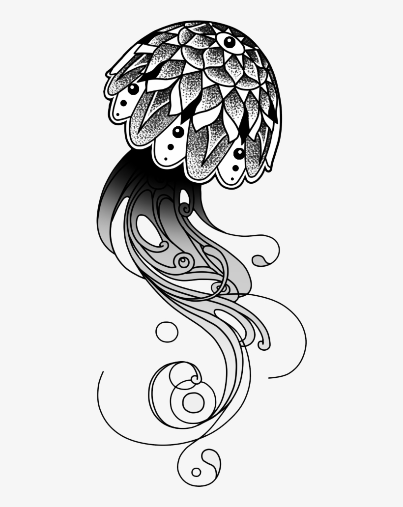 Medusa Tattoo Sketch By Nicoleenn On Deviantart Vector - Comics, transparent png #438518