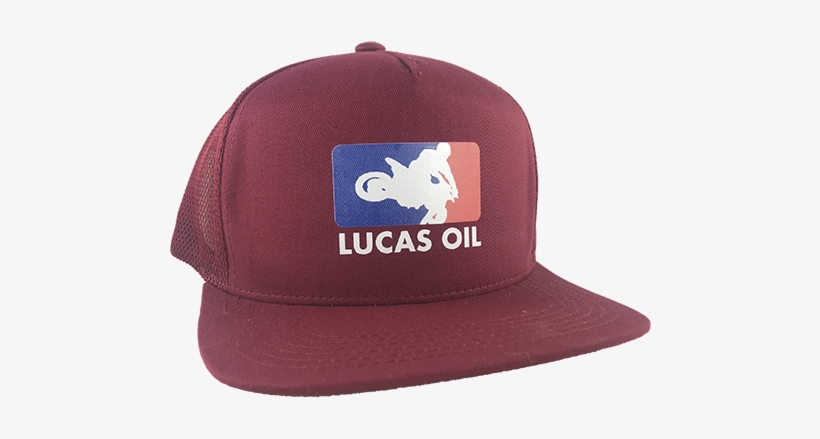 Lucas Oil Mlb Mx Hat Maroon - Baseball Cap, transparent png #438713