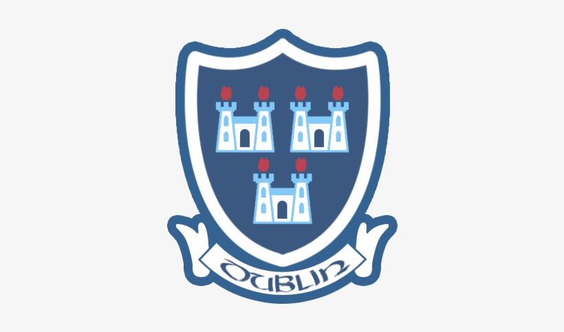 This Crest Is A Version Of The Dublin Coat Of Arms, - Old Dublin Gaa Crest, transparent png #438829