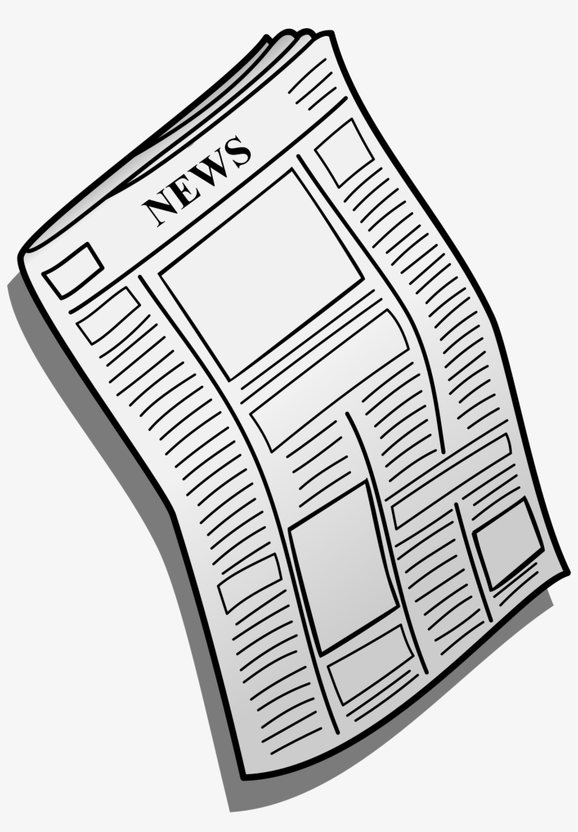 Newspaper Png Transparent Images - Transparent Background Newspaper Clipart, transparent png #438833