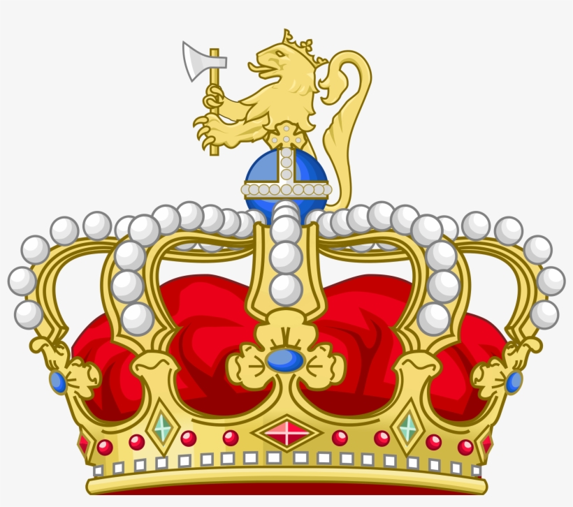 Norwegian Royal Crown - Crown Of Norway, transparent png #438881