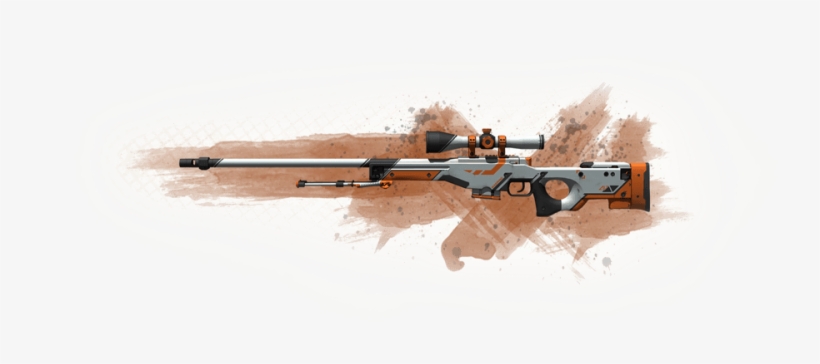 Asiimov Awp Png Clip Royalty Free - Awp Asiimov Png, transparent png #438971