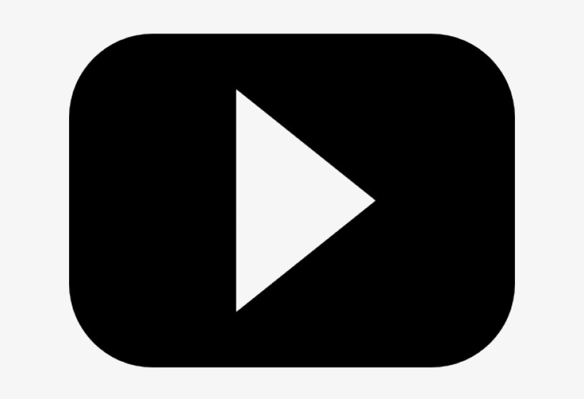 Youtube Play Button Png Download Image - Youtube Png Black Transparent, transparent png #438998