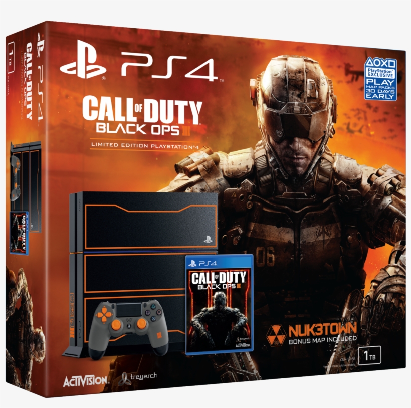 Ps4 Call Of Duty Blackops3 1tb, transparent png #439109