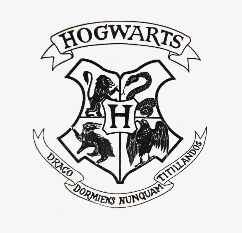 Transparent Hogwarts Crest File From A Harry Potter Transparent Background Hogwarts Logo Free Transparent Png Download Pngkey