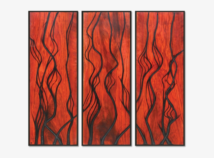 Burnt Panel Triptych No - Triptych, transparent png #439155
