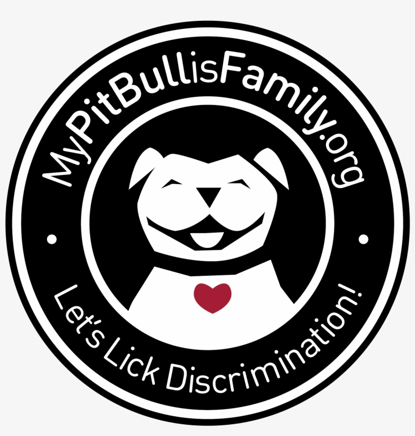 My Pit Bull Is Family Sticker Dog Round - City Of Albuquerque Eastside Animal Shelter, transparent png #439294
