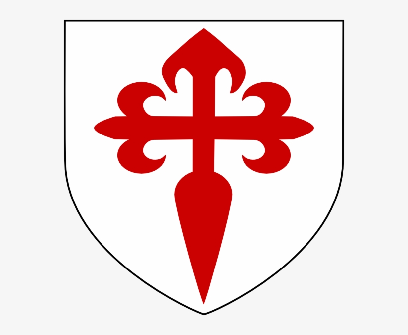 Red Cross Cutting Art Decoration - Medieval Blason Png, transparent png #439347