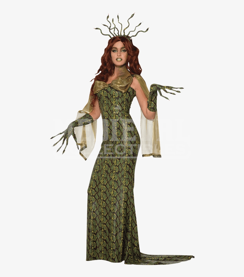 The Gorgon Medusa Costume - Medusa Costume, transparent png #439411