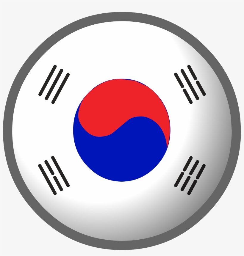 South Korea Flag Clothing Icon Id 513 - South Korea Logo Png, transparent png #439660