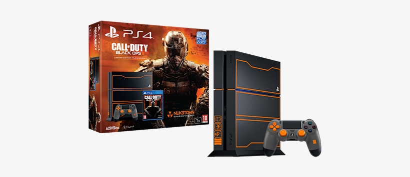 Call Of Duty Black Ops 3 Ps4console - Call Of Duty: Black Ops Iii Special Edition Ps4 Bundle,, transparent png #439733