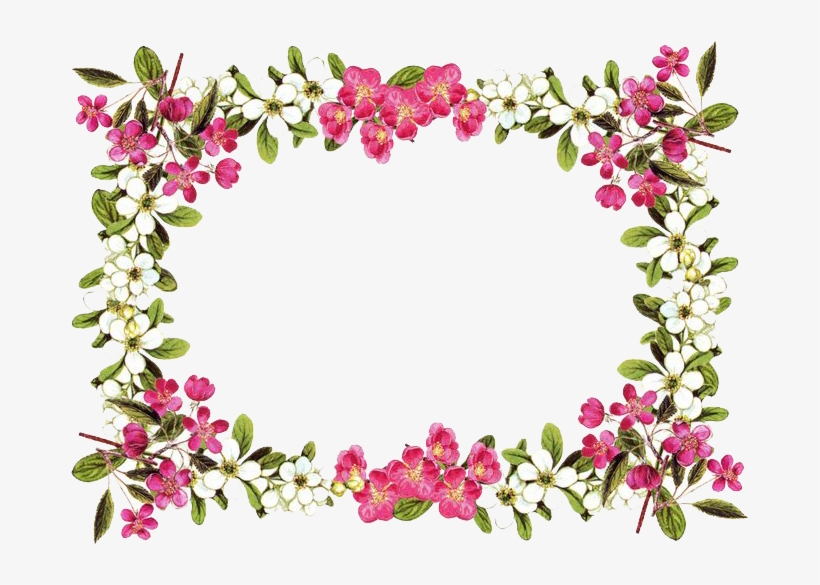 Flower Frame Png, transparent png #439811
