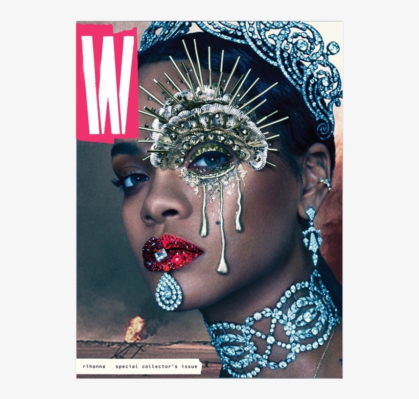 Three Dog Collars In The “medusa” Exhibition - W Magazine Rihanna 2016, transparent png #439857